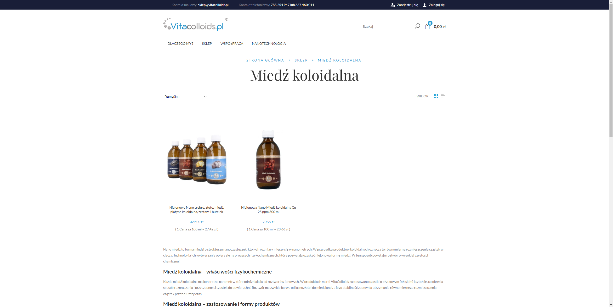 Co warto wiedzieć o miedzi koloidalnej?