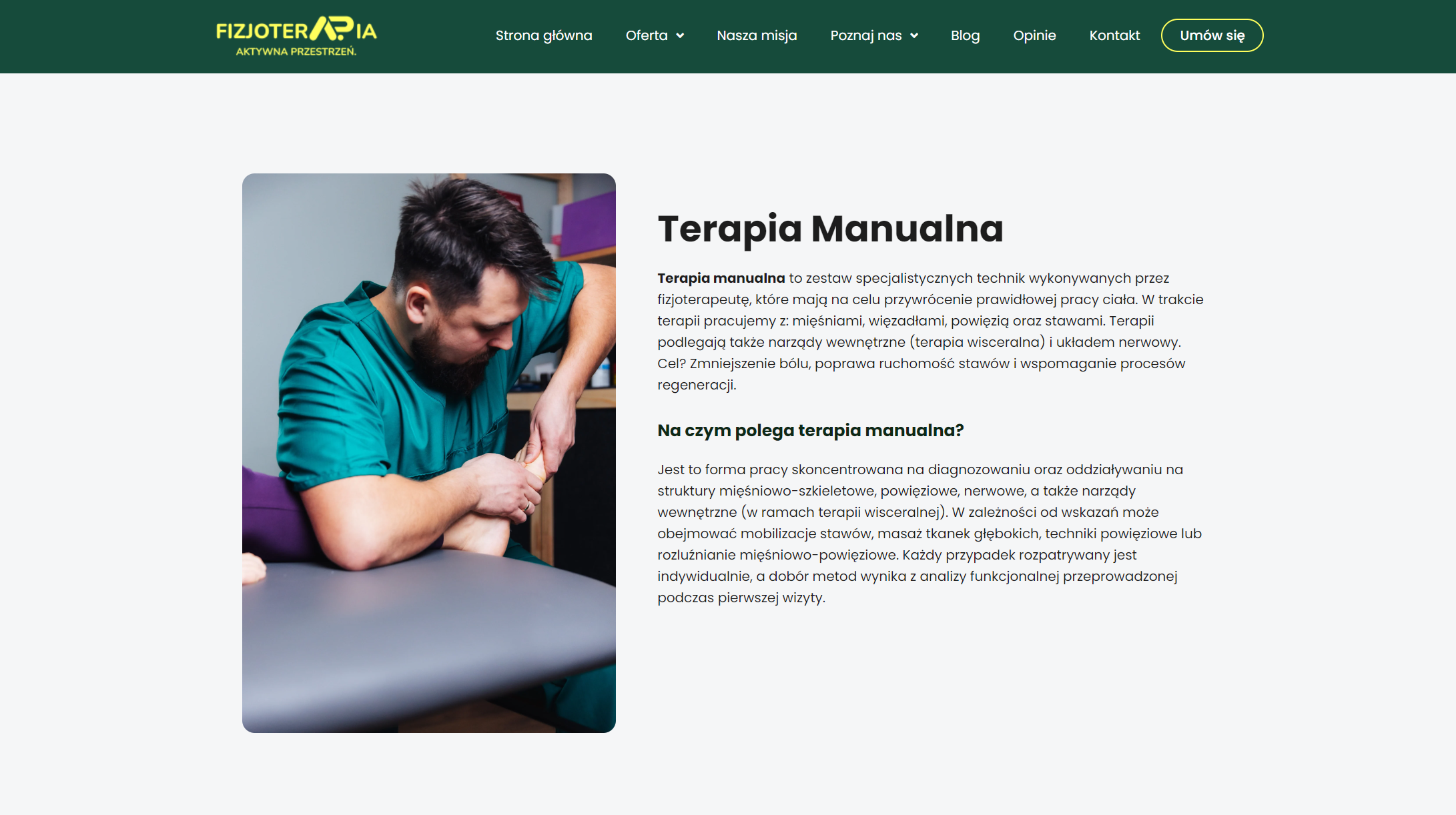 Terapia manualna a codzienne dolegliwości kręgosłupa - kiedy warto rozważyć konsultację?