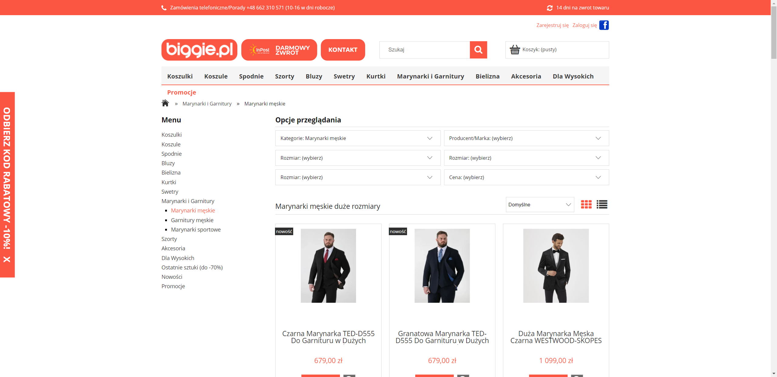 Marynarka plus size dla mężczyzny: na co zwrócić uwagę przed zakupem?