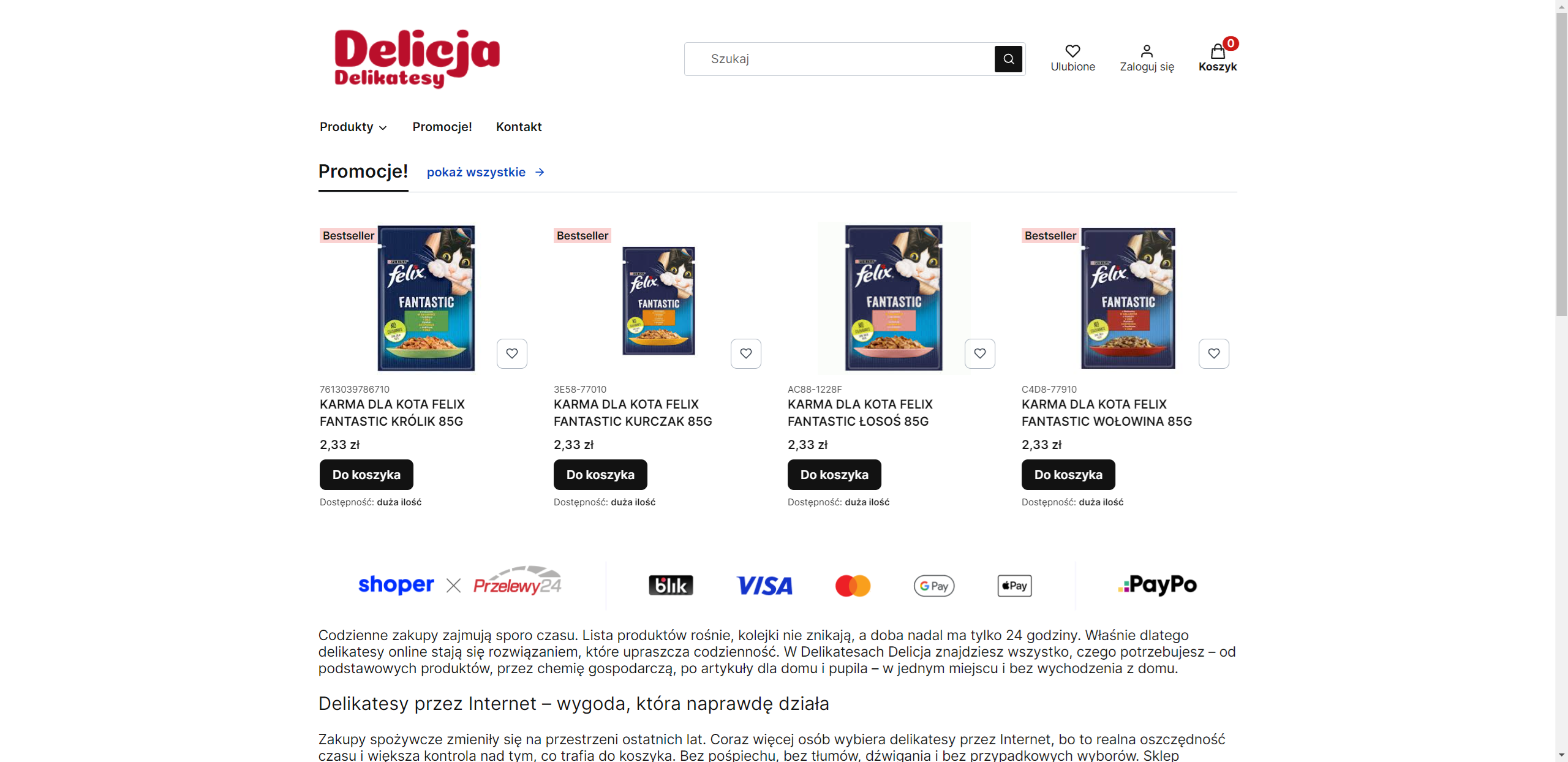 Jak ocenić jakość i świeżość produktów, które oferują delikatesy spożywcze online?