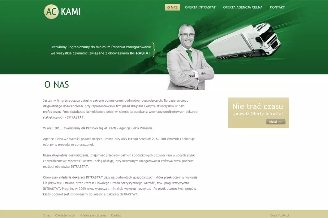 Agencja celna AC KAMI - Intrastat i obsługa celna