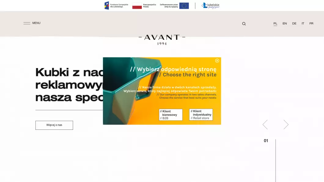 Producent kubków ceramicznych - Avant