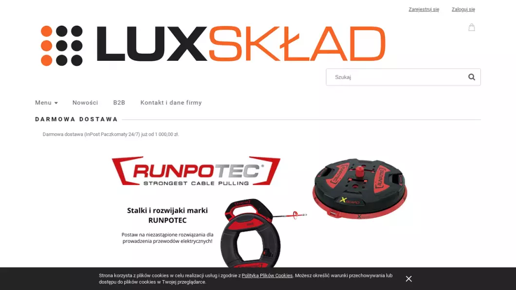 LUX-SKŁAD - kable i przewody